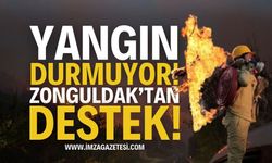 Karabük'te Orman Yangını: Zonguldak'tan Destek