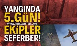 Karabük'te Orman Yangınları 5 Gündür Devam Ediyor