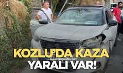 Kozlu'da kaza! Yaralı var