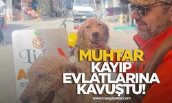 Muhtar Mesut Gedik, evlatlarına kavuştu!