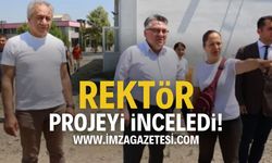 Rektör İsmail Hakkı Özölçer'den İnceleme!