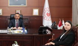 Kilimli'nin Yeni Kaymakamı Vali Hacıbektaşoğlu'nu Ziyaret Etti...