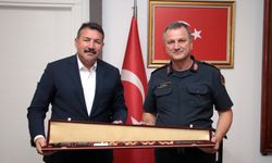 Zonguldak İl Jandarma Komutanı Barış Cücen’den Başkan Özcan Ulupınar’a Ziyaret...