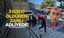Zonguldak’ta Aile İçin Katliam! Üç Kişiyi Bıçakla Öldüren Zanlı Adliyeye Sevk Edildi...