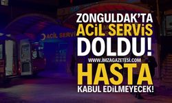 Zonguldak Atatürk Devlet Hastanesi Doldu!