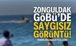 Zonguldak Göbü Sahilinde Saygısız Anlar!