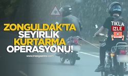 Zonguldak'ta Seyirlik Kurtarma Operasyonu!