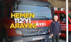 Herhangi Bir Yangın Belirtisinde Hemen 112’yi Arayın!