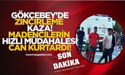 Gökçebey'de zincirleme kaza! Madencilerin hızlı müdahalesi can kurtardı!