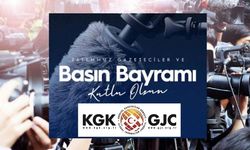 KGK'dan Basın Bayramı Mesajı: "Gerçek Gazeteciler İmtiyaz Değil, İtibar İstiyor!"