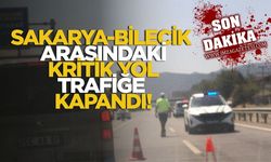 Sakarya-Bilecik Arasındaki Kritik Yol Trafiğe Kapandı!