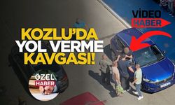 Kozlu’da yol verme kavgası!