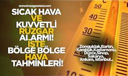 Meteorolojiden Sıcak Hava ve Kuvvetli Rüzgar Alarmı! İşte Bölge Bölge Hava Tahminleri!