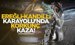 Ereğli-Kandilli Karayolu'nda Korkunç Kaza!