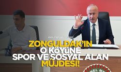 Zonguldak’ın o köyüne spor ve sosyal alan müjdesi!