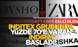 Zara, Mango, H&M, Bershka, Pull&Bear, Stradivarius Gibi Inditex Grubunda Yüzde 70'e Varan İndirimler!