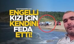 Engelli Kızını Kurtarmak İsterken Boğuldu! Acılı Baba Son Yolculuğuna Uğurlandı