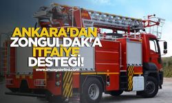 Ankara'dan Zonguldak'a itfaiye desteği...