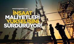İnşaat Maliyetleri Yükselişini Sürdürüyor!