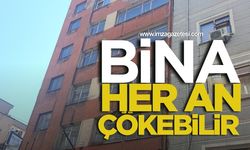 Bina her an çökebilir!