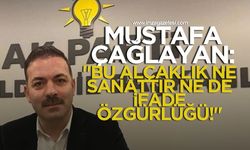 Ak Parti İl Başkanı Çağlayan'dan mizah dergisine tepki: bu alçaklık hukuk önünde hesap verecek