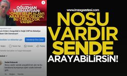 Nosu Vardır Sende Arayabilirsin!