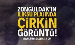 Zonguldak Ilıksu Plajında Çirkin Görüntü!