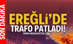 Zonguldak KDZ. Ereğli'de Trafo Patladı!