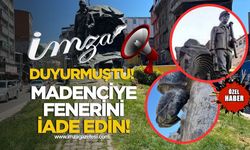 İmza Gazetesi duyurmuştu! Madenciye fenerini iade edin!