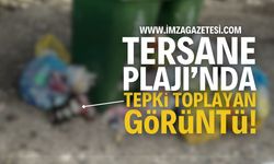 Zonguldak Tersane Plajı'nda Tepki Toplayan Görüntü