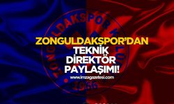 Zonguldakspor’dan Teknik Direktör paylaşımı...