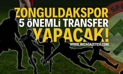 Zonguldakspor 5 önemli transfer daha yapacak