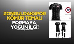 Zonguldakspor’un kömür temalı forması çok sevildi!