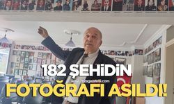 ZONGULDAK'TA 182 ŞEHİDİN FOTOĞRAFLARI ŞEHİT AİLELERİ DERNEĞİ'NDE ÖZEL SERGİDE