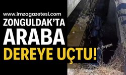 Zonguldak'ta Araba Dereye Uçtu | Zonguldak haber