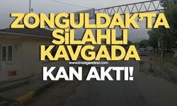 Zonguldak'ta çıkan silahlı kavgada kan aktı