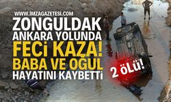 Zonguldak'ta Feci Kaza: Baba Ve Oğul Hayatını Kaybetti