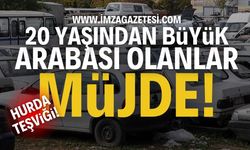 20 Yaşından Büyük Aracı Olanlara MÜJDE! Hurda Teşviki!