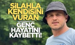23 yaşındaki genç silahla kendisini vurdu
