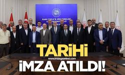 600 BİN KAMU İŞÇİSİ İÇİN TARİHİ İMZA! GENEL MADEN-İŞ SENDİKASI BAŞKANI HAKAN YEŞİL DE TÖRENE KATILDI