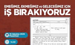 Memur-Sen iş bırakıyor!
