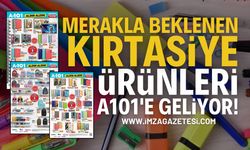 Merakla beklenen kırtasiye ürünleri A101 marketlere geliyor...