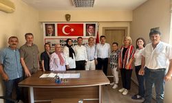 Ak Parti’den muhtarlar derneğine ziyaret…