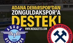 Adana Demirspor taraftarlarından Zonguldakspor'a Destek!