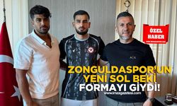 Zonguldakspor’un yeni Sol Beki Ali Barak formayı giydi!
