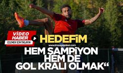 Berkay Ekici, “Hedefim hem şampiyonluk hem de gol kralı olmak”