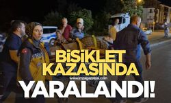 Bisiklet kazasında yaşlı adam yaralandı