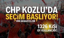 CHP Kozlu'da Delege Seçimleri Başlıyor!