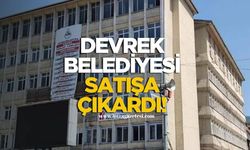 Devrek Belediyesi satışa çıkardı!