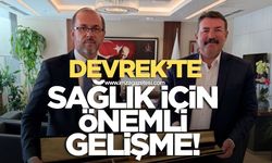 Devrek'te sağlık için önemli gelişme